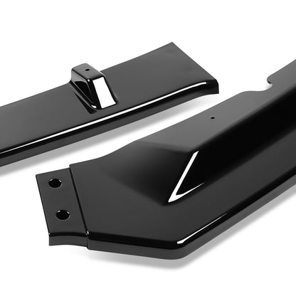 LIP FRONTAL 16-19 JAGUAR XE - REQUIRES DRILLING BUMPER FOR INSTALLATION - 3PC - PAINTED GLOSS BLACK
