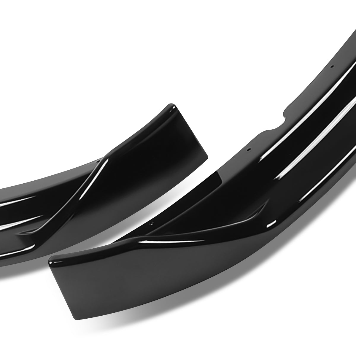 LIP FRONTAL 16-19 JAGUAR XE - REQUIRES DRILLING BUMPER FOR INSTALLATION - 3PC - PAINTED GLOSS BLACK
