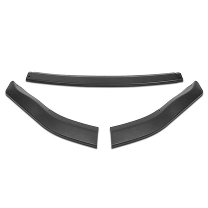 LIP FRONTAL 03-05 NISSAN 350Z Z33 - REQUIRES DRILLING BUMPER FOR INSTALLATION - 3PC - MATTE BLACK