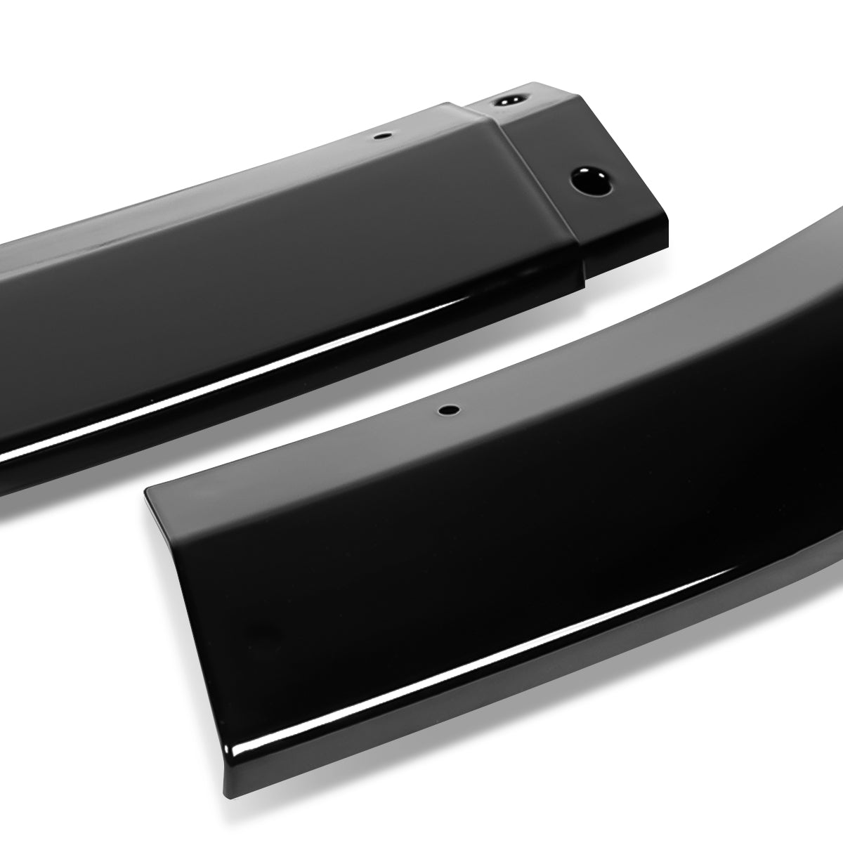 LIP FRONTAL 03-05 NISSAN 350Z Z33 - REQUIRES DRILLING BUMPER FOR INSTALLATION - 3PC - PAINTED GLOSS BLACK