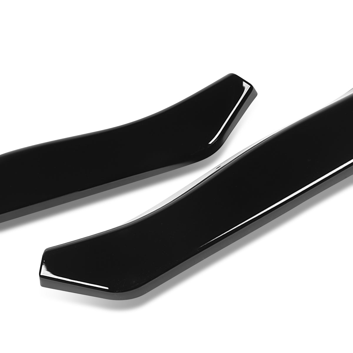 LIP FRONTAL 03-05 NISSAN 350Z Z33 - REQUIRES DRILLING BUMPER FOR INSTALLATION - 3PC - PAINTED GLOSS BLACK