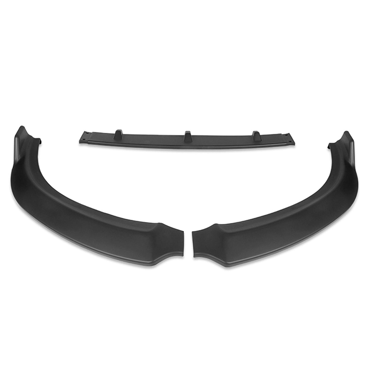 LIP FRONTAL 19-20 BMW 330I, 20-21 320I, 2020 330E - FITS SPORT-LINE BUMPER ONLY - DOES NOT FIT M-SPORT OR M-TECH BUMPER - REQUIRES DRILLING BUMPER FOR INSTALLATION - 3PC - MATTE BLACK