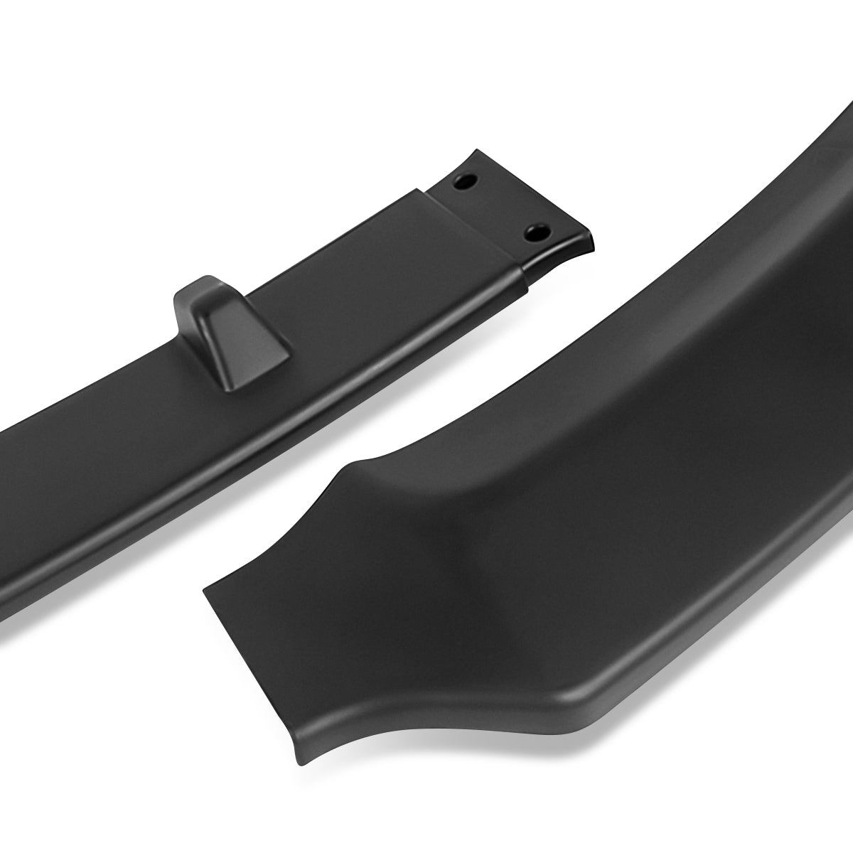 LIP FRONTAL 19-20 BMW 330I, 20-21 320I, 2020 330E - FITS SPORT-LINE BUMPER ONLY - DOES NOT FIT M-SPORT OR M-TECH BUMPER - REQUIRES DRILLING BUMPER FOR INSTALLATION - 3PC - MATTE BLACK