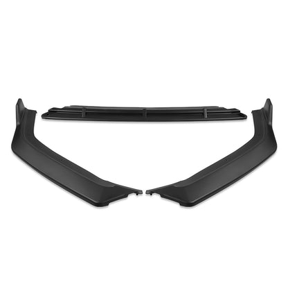 LIP FRONTAL 18-19 HYUNDAI SONATA - REQUIRES DRILLING BUMPER FOR INSTALLATION - 3PC - MATTE BLACK