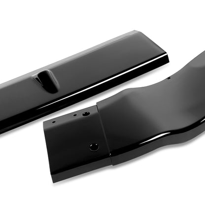 LIP FRONTAL 13-15 NISSAN ALTIMA SEDAN - REQUIRES DRILLING BUMPER FOR INSTALLATION - 3PC - PAINTED GLOSS BLACK