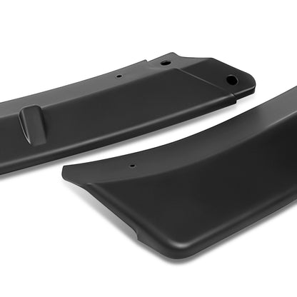 LIP FRONTAL 14-16 AUDI A3 - REQUIRES DRILLING BUMPER FOR INSTALLATION - 3PC - MATTE BLACK