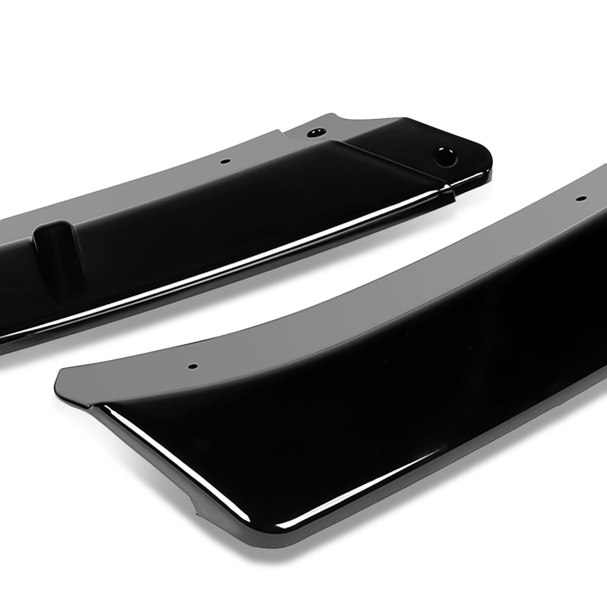 LIP FRONTAL 14-16 AUDI A3 - REQUIRES DRILLING BUMPER FOR INSTALLATION - 3PC - PAINTED GLOSS BLACK
