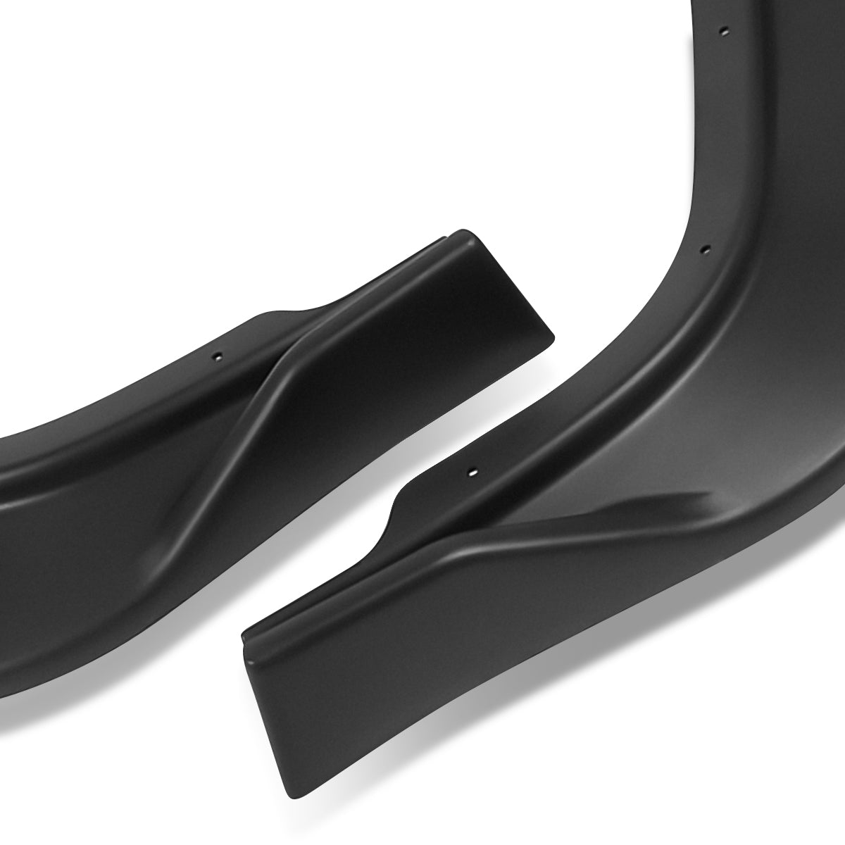 LIP FRONTAL 08-13 INFINITI G37 COUPE - REQUIRES DRILLING BUMPER FOR INSTALLATION - 3PC - MATTE BLACK