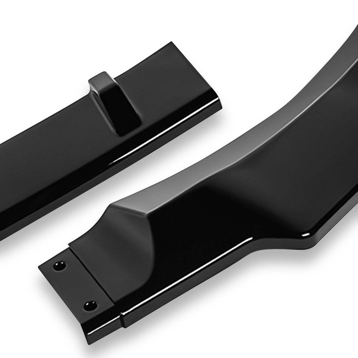 LIP FRONTAL 11-17 HONDA ODYSSEY - REQUIRES DRILLING BUMPER FOR INSTALLATION - 3PC - PAINTED GLOSS BLACK