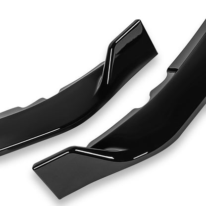 LIP FRONTAL 11-17 HONDA ODYSSEY - REQUIRES DRILLING BUMPER FOR INSTALLATION - 3PC - PAINTED GLOSS BLACK