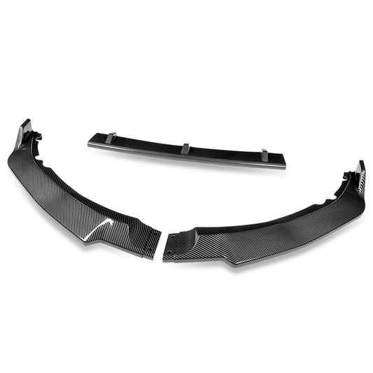 LIP FRONTAL 11-17 HONDA ODYSSEY - REQUIRES DRILLING BUMPER FOR INSTALLATION - 3PC - CARBON FIBER LOOK