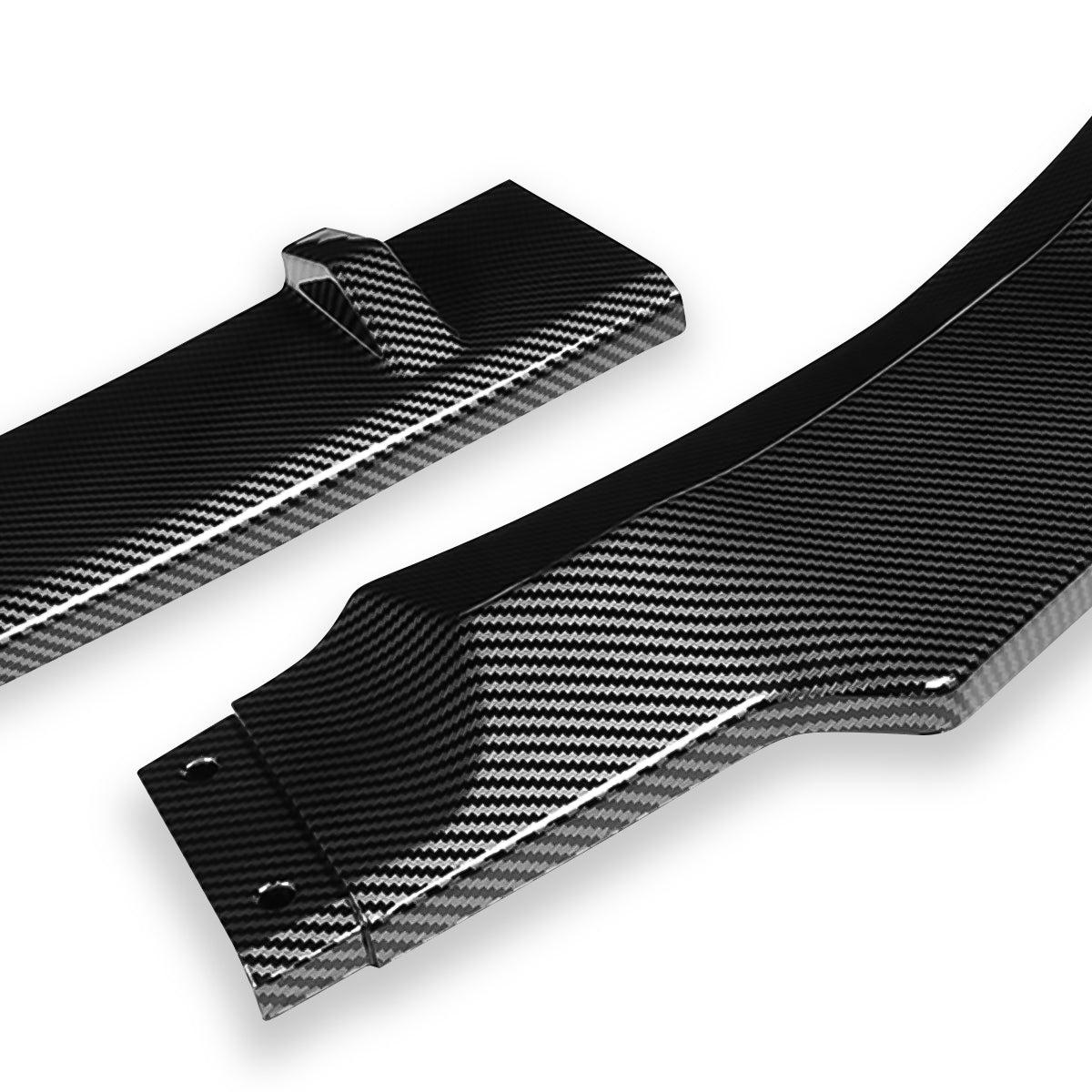 LIP FRONTAL 11-17 HONDA ODYSSEY - REQUIRES DRILLING BUMPER FOR INSTALLATION - 3PC - CARBON FIBER LOOK