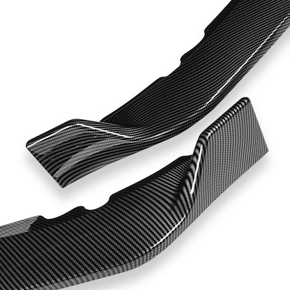 LIP FRONTAL 11-17 HONDA ODYSSEY - REQUIRES DRILLING BUMPER FOR INSTALLATION - 3PC - CARBON FIBER LOOK