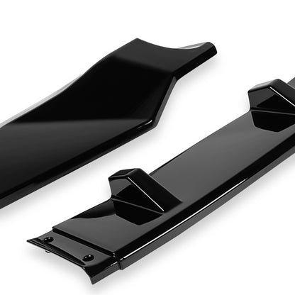 LIP FRONTAL 18-20 HONDA ODYSSEY - REQUIRES DRILLING BUMPER FOR INSTALLATION - 3PC - PAINTED GLOSS BLACK