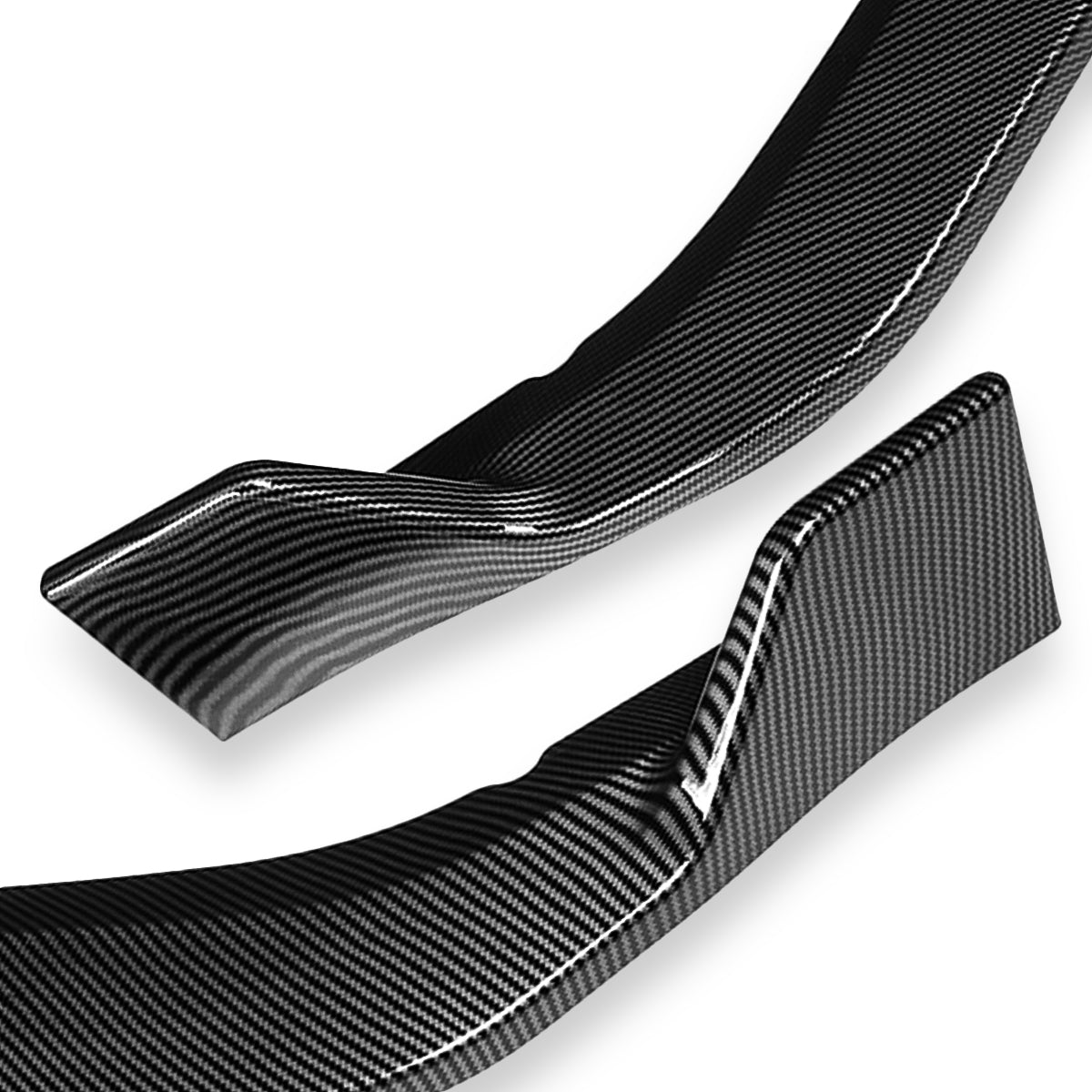 LIP FRONTAL 18-20 HONDA ODYSSEY - REQUIRES DRILLING BUMPER FOR INSTALLATION - 3PC - CARBON FIBER LOOK