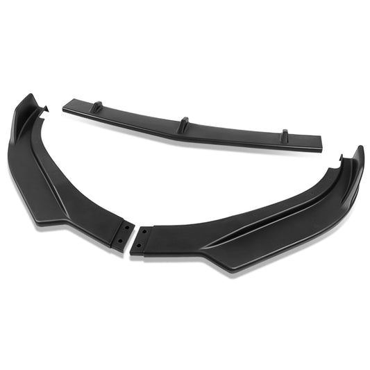 LIP FRONTAL 17-21 ALFA ROMEO GIULIA - REQUIRES DRILLING BUMPER FOR INSTALLATION - 3PC - MATTE BLACK