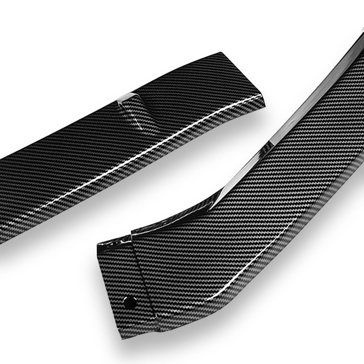 LIP FRONTAL 16-18 NISSAN MAXIMA - REQUIRES DRILLING BUMPER FOR INSTALLATION - 3PC - CARBON FIBER LOOK