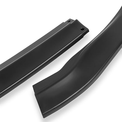 LIP FRONTAL 16-18 LEXUS ES300H, ES350 - REQUIRES DRILLING BUMPER FOR INSTALLATION - 3PC - MATTE BLACK