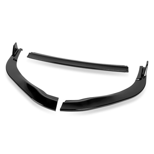 LIP FRONTAL 16-18 LEXUS ES300H, ES350 - REQUIRES DRILLING BUMPER FOR INSTALLATION - 3PC - PAINTED GLOSS BLACK