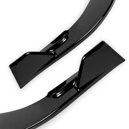 LIP FRONTAL 16-18 LEXUS ES300H, ES350 - REQUIRES DRILLING BUMPER FOR INSTALLATION - 3PC - PAINTED GLOSS BLACK
