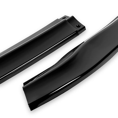 LIP FRONTAL 16-18 LEXUS ES300H, ES350 - REQUIRES DRILLING BUMPER FOR INSTALLATION - 3PC - PAINTED GLOSS BLACK