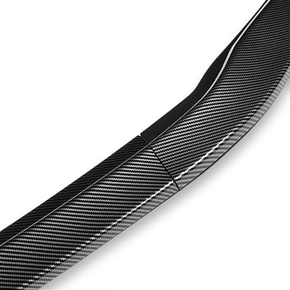 LIP FRONTAL 16-18 LEXUS ES300H, ES350 - REQUIRES DRILLING BUMPER FOR INSTALLATION - 3PC - CARBON FIBER LOOK