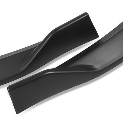 LIP FRONTAL 11-13 KIA OPTIMA -  FITS SX, HYBRID MODEL ONLY - DOES NOT FIT EX, LX MODEL - REQUIRES DRILLING BUMPER FOR INSTALLATION - 3PC - MATTE BLACK