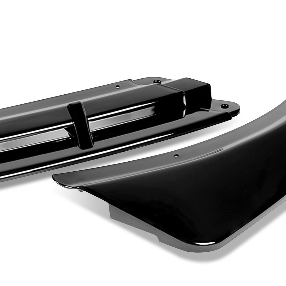 LIP FRONTAL 16-18 KIA OPTIMA - FITS LX, EX, LX-TURBO ONLY - REQUIRES DRILLING BUMPER FOR INSTALLATION - 3PC - PAINTED GLOSS BLACK