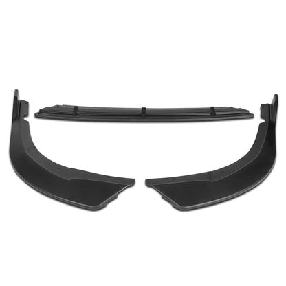 LIP FRONTAL 16-18 KIA OPTIMA - FITS SX, SXL, S ONLY - REQUIRES DRILLING BUMPER FOR INSTALLATION - 3PC - MATTE BLACK
