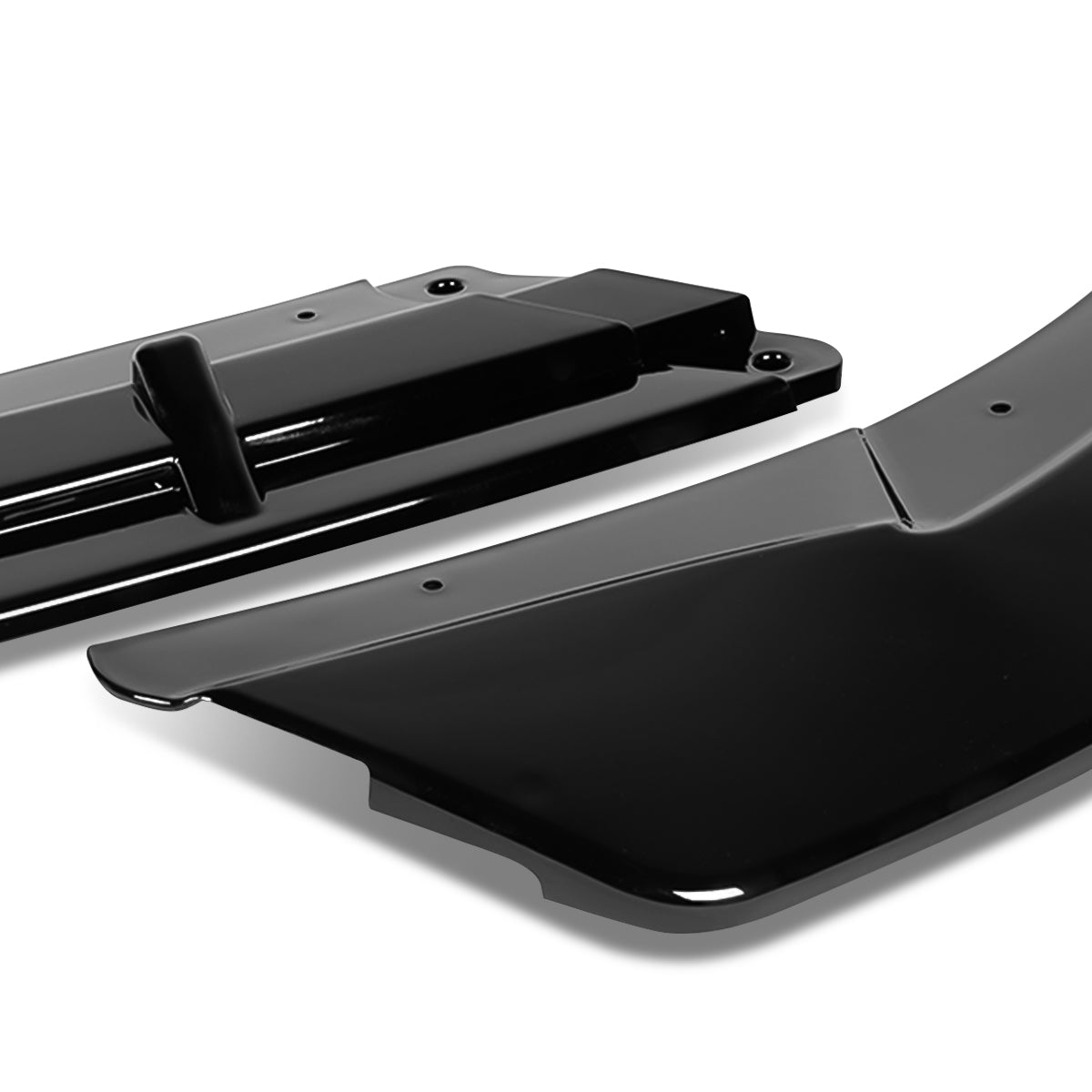 LIP FRONTAL 16-18 KIA OPTIMA - FITS SX, SXL, S ONLY - REQUIRES DRILLING BUMPER FOR INSTALLATION - 3PC - PAINTED GLOSS BLACK