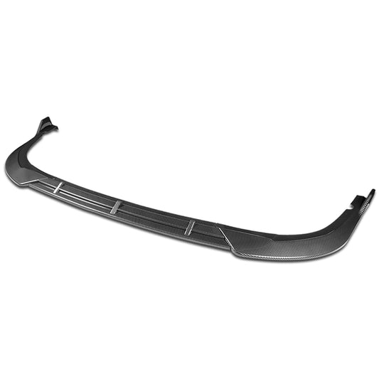 LIP FRONTAL 16-18 KIA OPTIMA - FITS SX, SXL, S ONLY - REQUIRES DRILLING BUMPER FOR INSTALLATION - 3PC - CARBON FIBER LOOK