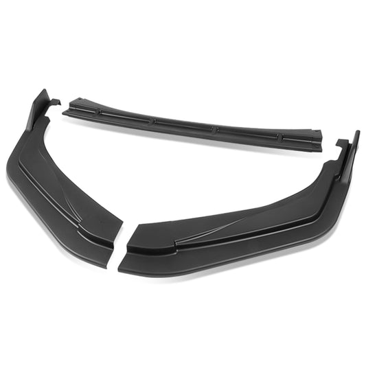 LIP FRONTAL 20-22 TOYOTA COROLLA XSE SE - REQUIRES DRILLING BUMPER FOR INSTALLATION - 3PC - MATTE BLACK
