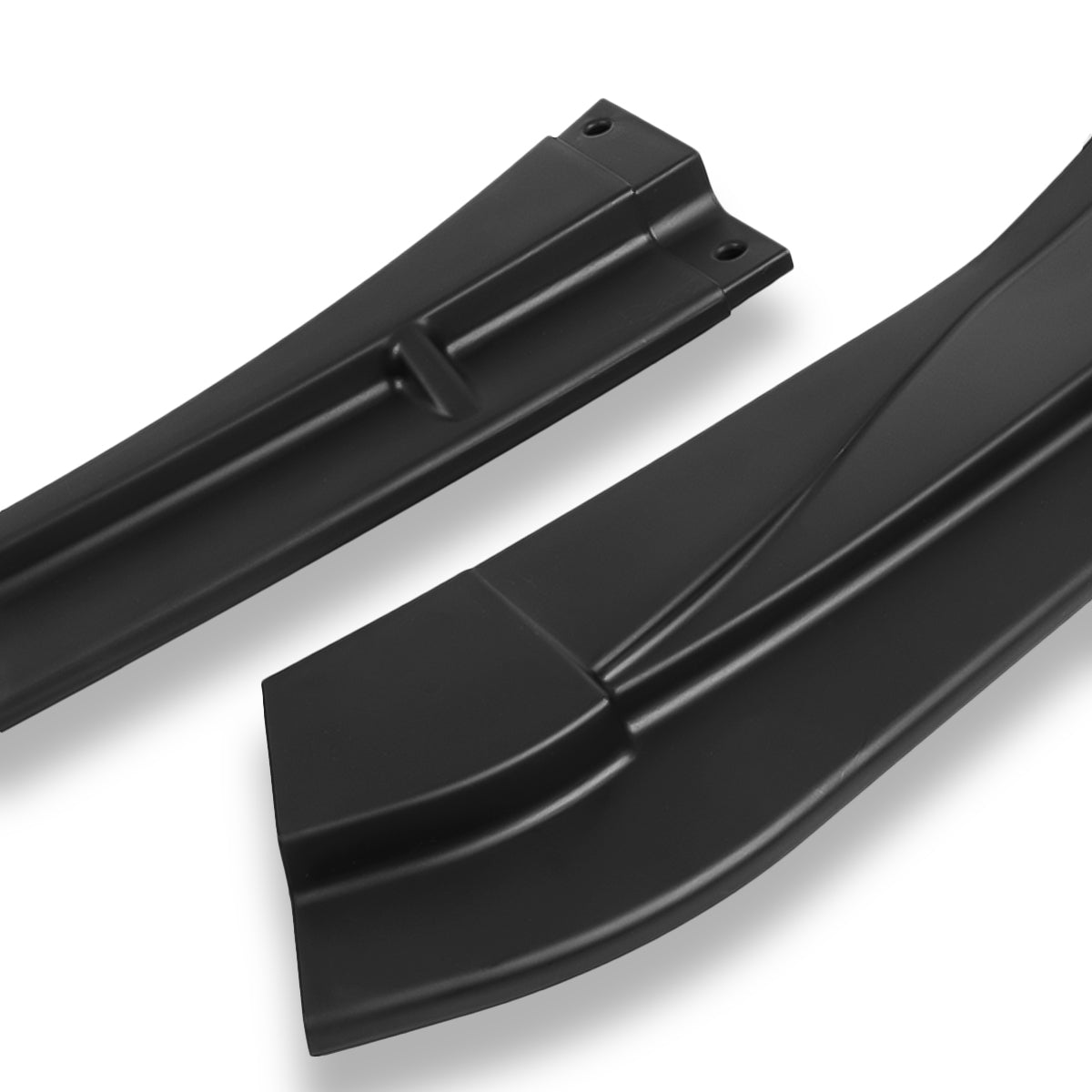 LIP FRONTAL 20-22 TOYOTA COROLLA XSE SE - REQUIRES DRILLING BUMPER FOR INSTALLATION - 3PC - MATTE BLACK