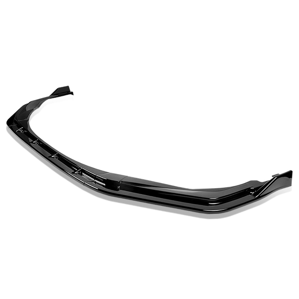 LIP FRONTAL 20-22 TOYOTA COROLLA XSE SE - REQUIRES DRILLING BUMPER FOR INSTALLATION - 3PC - PAINTED GLOSS BLACK