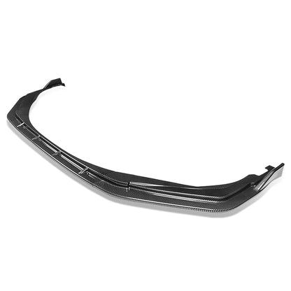 LIP FRONTAL 20-22 TOYOTA COROLLA XSE SE - REQUIRES DRILLING BUMPER FOR INSTALLATION - 3PC - CARBON FIBER LOOK