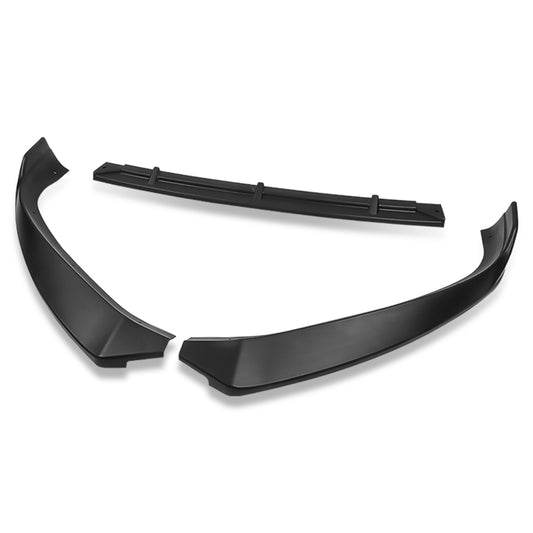 LIP FRONTAL 16-20 TESLA MODEL S - REQUIRES DRILLING BUMPER FOR INSTALLATION - 3PC - MATTE BLACK