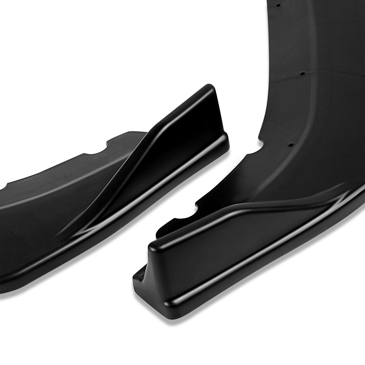 LIP FRONTAL 16-20 HONDA CIVIC SEDAN / COUPE - REQUIRES DRILLING BUMPER FOR INSTALLATION - 3PC - MATTE BLACK
