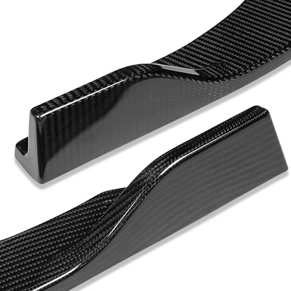 LIP FRONTAL 18-22 TOYOTA CAMRY - FITS SE, XSE MODELS ONLY - REQUIRES DRILLING BUMPER FOR INSTALLATION - 3PC - REAL CARBON FIBER