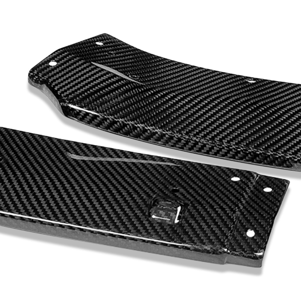 LIP FRONTAL 18-22 HONDA ACCORD SEDAN - REQUIRES DRILLING BUMPER FOR INSTALLATION - 3PC - REAL CARBON FIBER