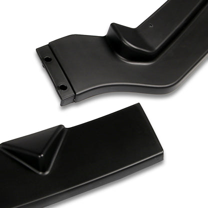 LIP FRONTAL 14-17 INFINITI Q50 - FITS SPORT MODELS ONLY - REQUIRES DRILLING BUMPER FOR INSTALLATION - 3PC - MATTE BLACK