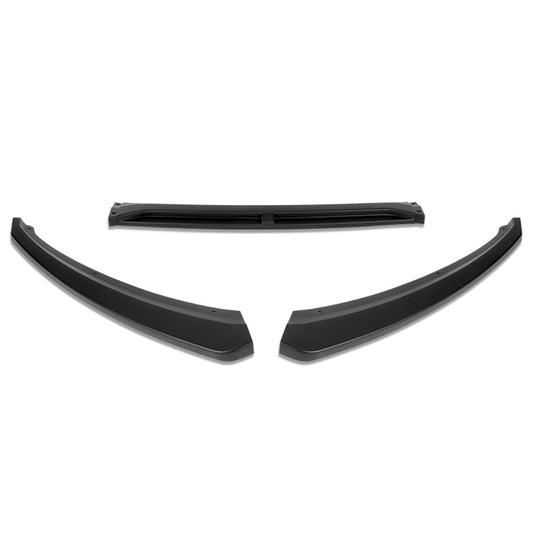LIP FRONTAL 15-18 FORD FOCUS - REQUIRES DRILLING BUMPER FOR INSTALLATION - 3PC - MATTE BLACK