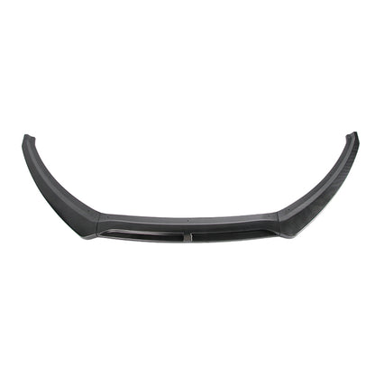 LIP FRONTAL 15-18 FORD FOCUS - REQUIRES DRILLING BUMPER FOR INSTALLATION - 3PC - CARBON FIBER LOOK