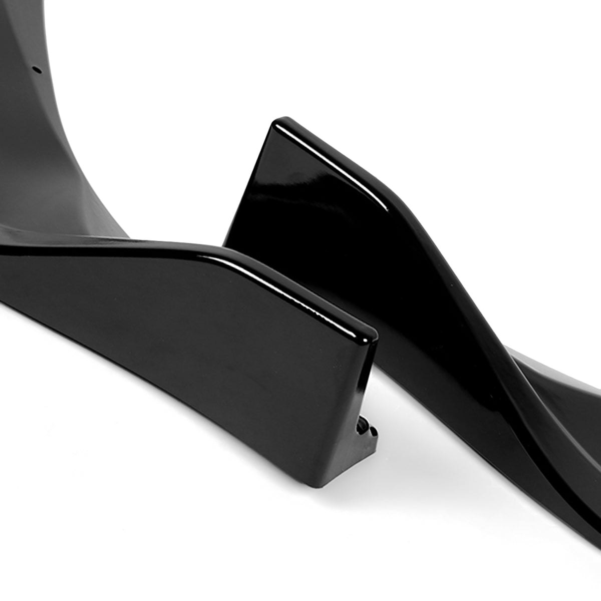 LIP FRONTAL 16-19 NISSAN SENTRA - REQUIRES DRILLING BUMPER FOR INSTALLATION - 3PC - PAINTED GLOSS BLACK