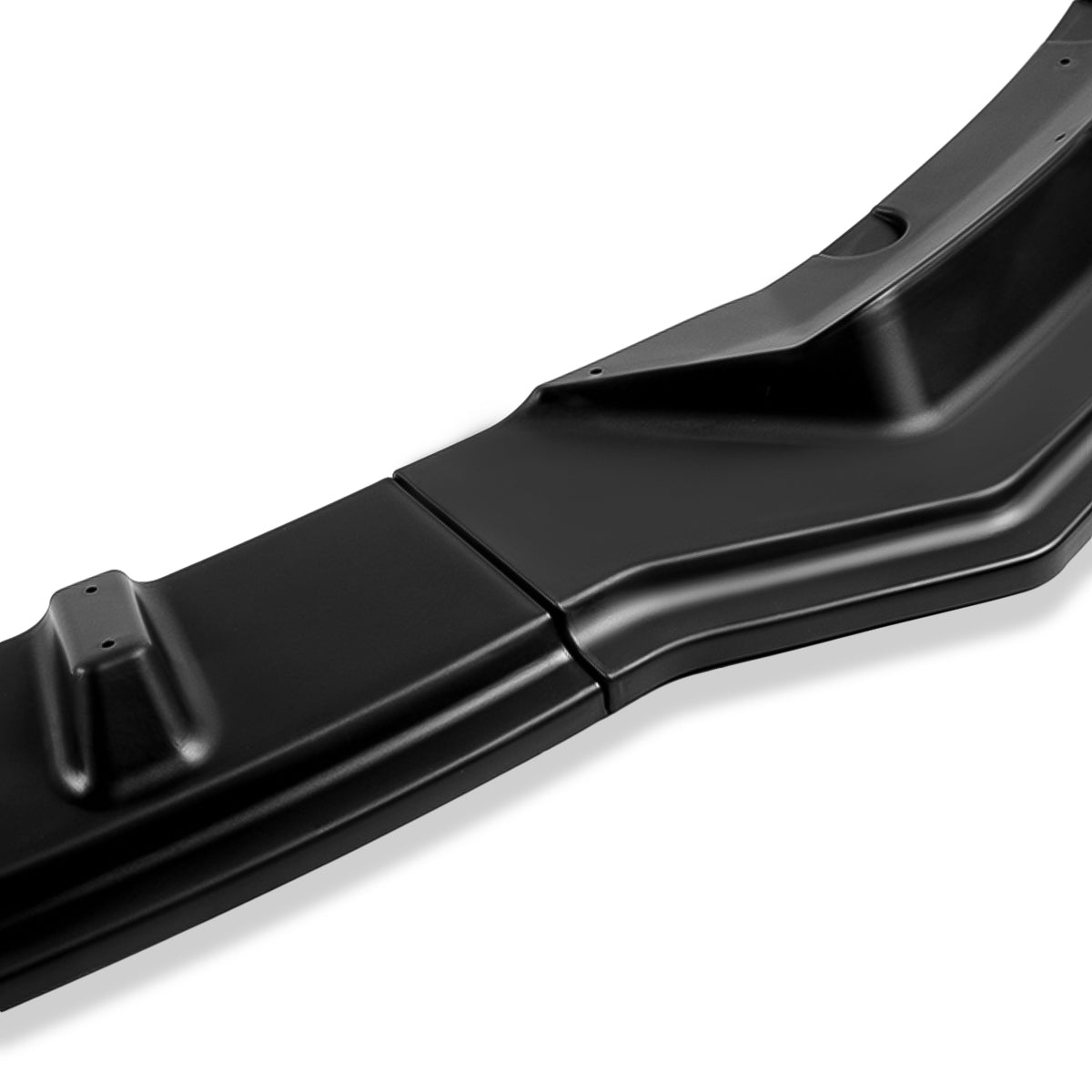 LIP FRONTAL 17-21 TESLA MODEL 3 - REQUIRES DRILLING BUMPER FOR INSTALLATION - 3PC - MATTE BLACK