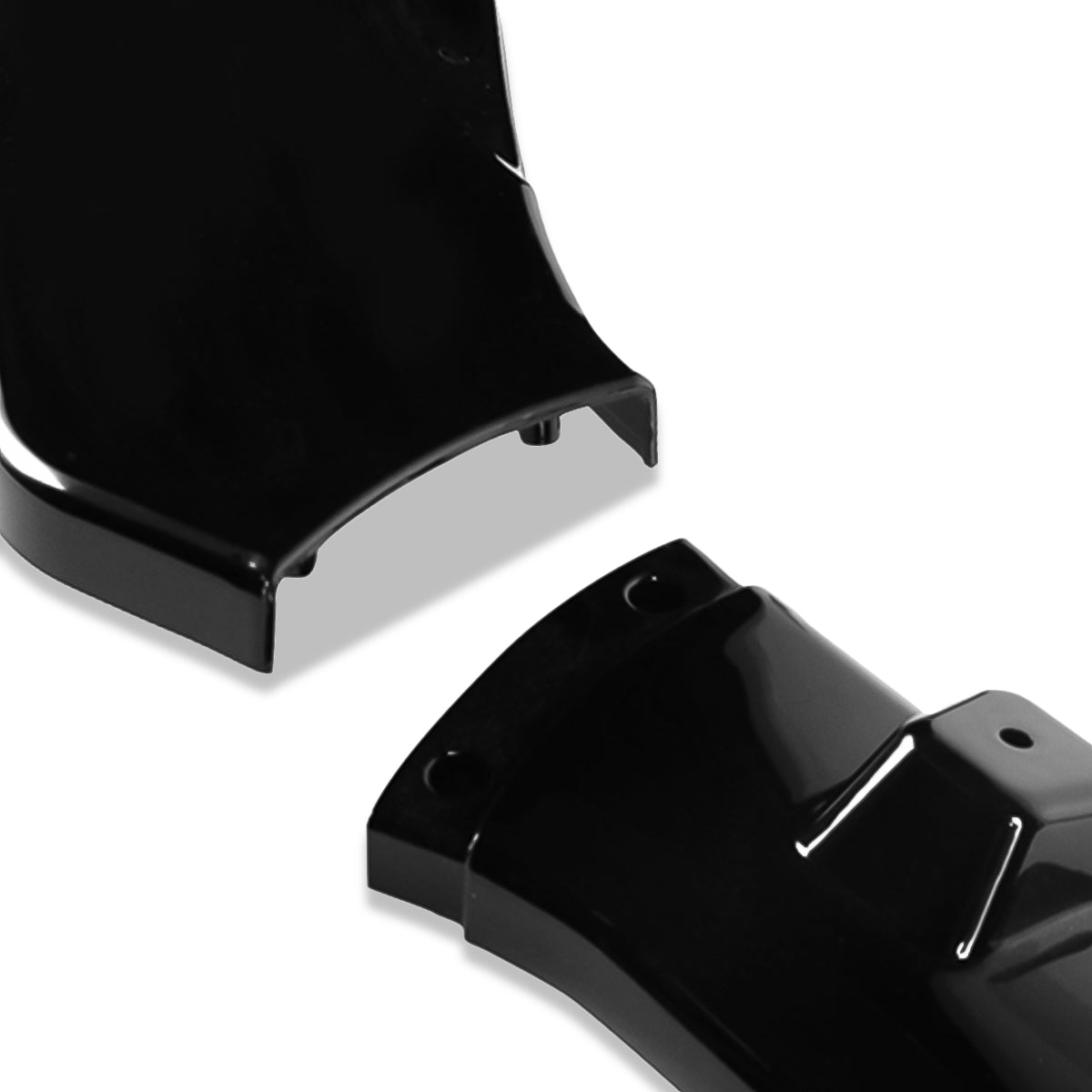 LIP FRONTAL 14-18 MAZDA 6 - REQUIRES DRILLING BUMPER FOR INSTALLATION - 3PC - PAINTED GLOSS BLACK