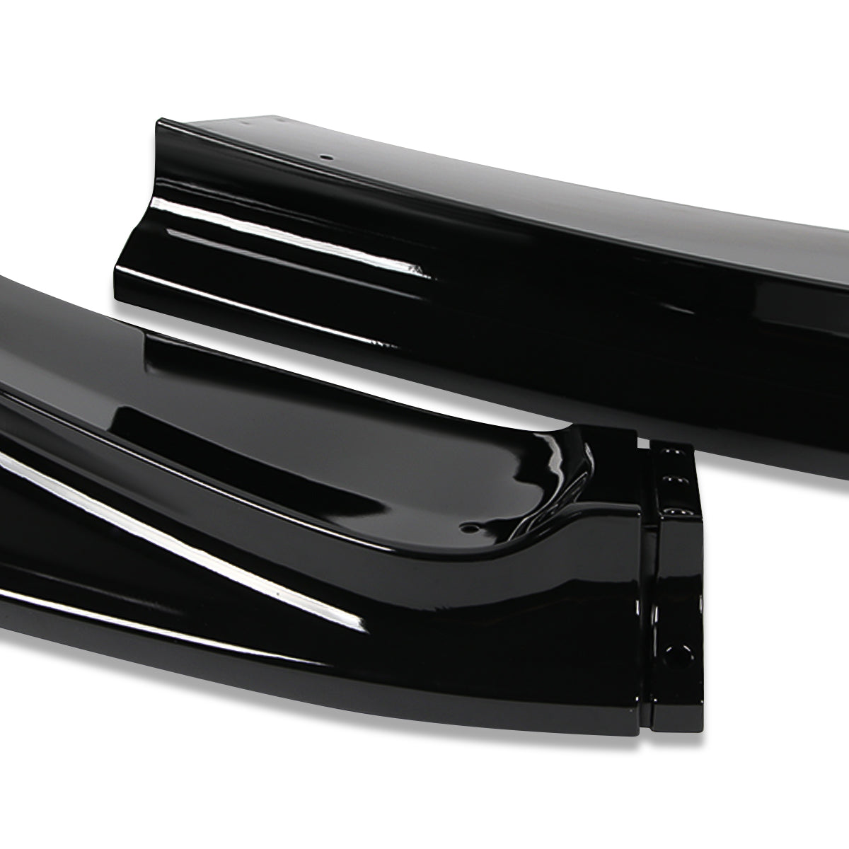 LIP FRONTAL 14-17 HONDA FIT - REQUIRES DRILLING BUMPER FOR INSTALLATION - 3PC - PAINTED GLOSS BLACK