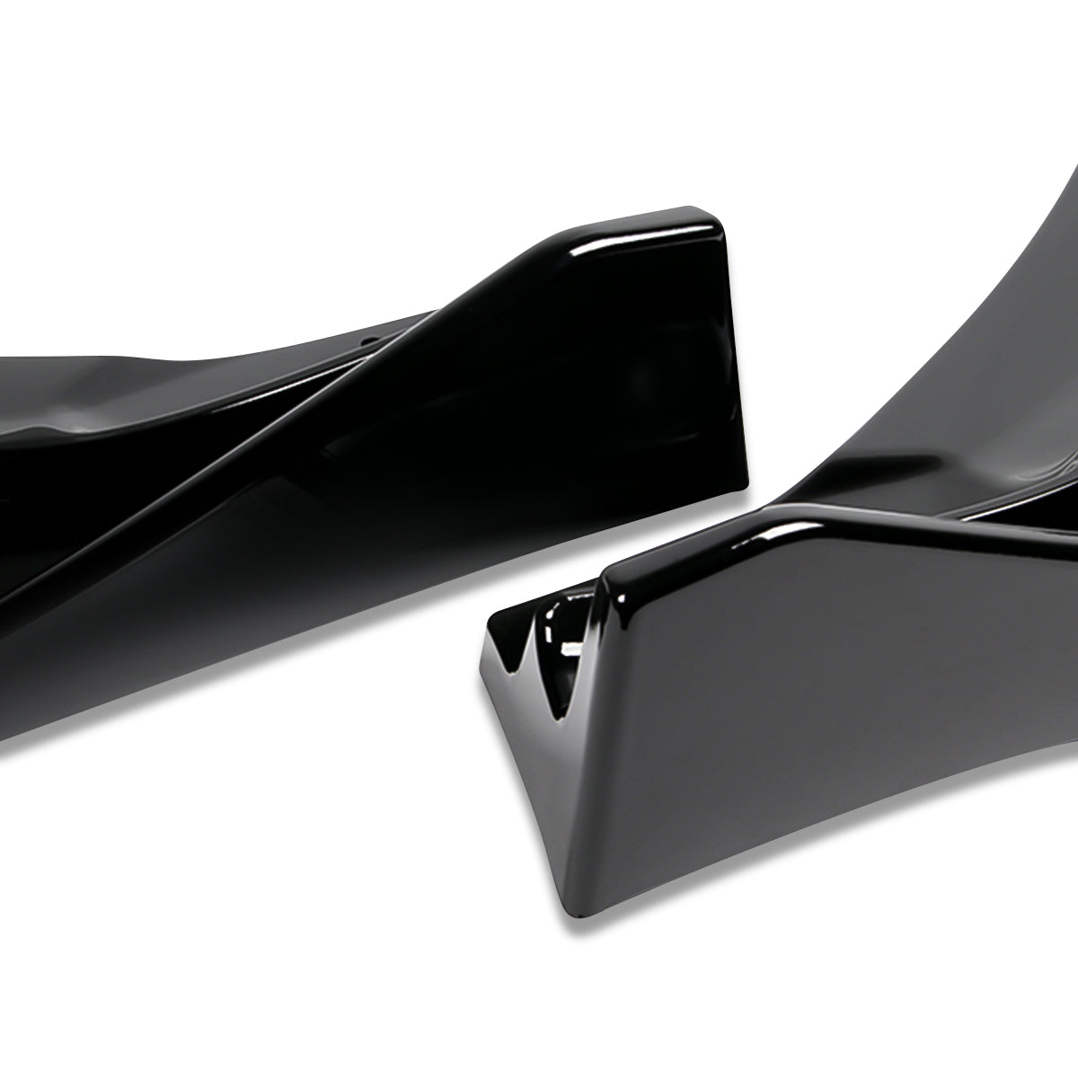 LIP FRONTAL 14-17 HONDA FIT - REQUIRES DRILLING BUMPER FOR INSTALLATION - 3PC - PAINTED GLOSS BLACK