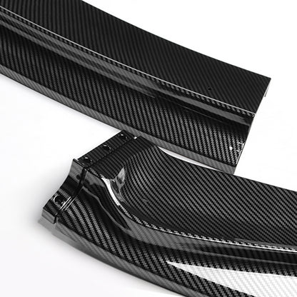 LIP FRONTAL 14-17 HONDA FIT - REQUIRES DRILLING BUMPER FOR INSTALLATION - 3PC - CARBON FIBER LOOK