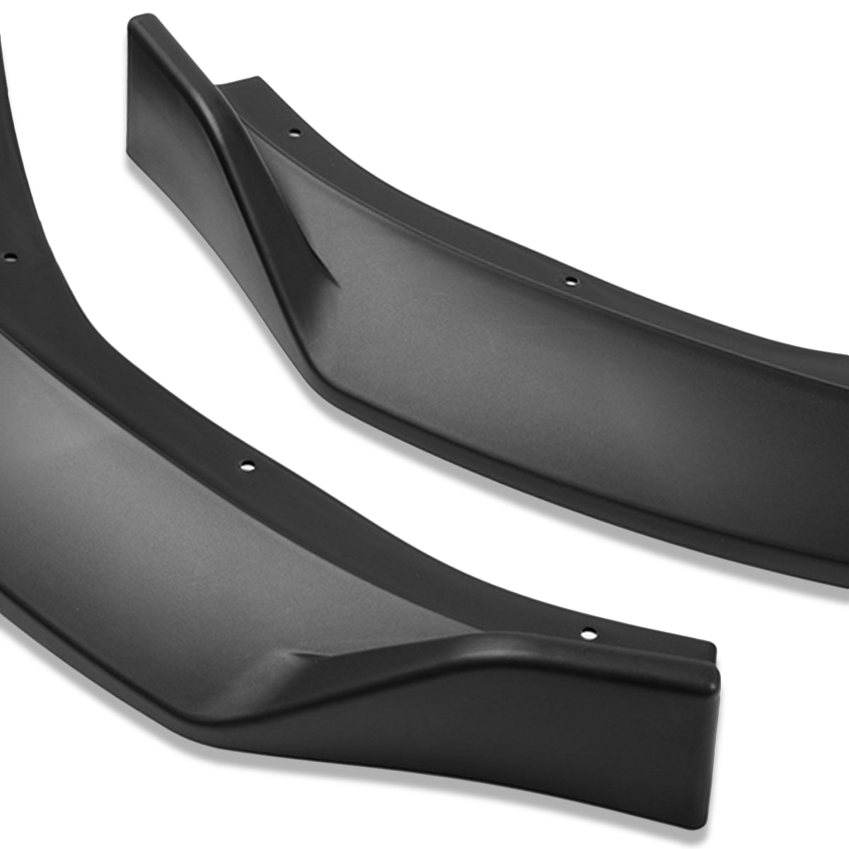 LIP FRONTAL 19-21 BMW G20, 330E, M340I, M340I XDRIVE, 330I - FITS MODELS WITH SPORT FRONT BUMPER - REQUIRES DRILLING BUMPER FOR INSTALLTION - 3PC - MATTE BLACK