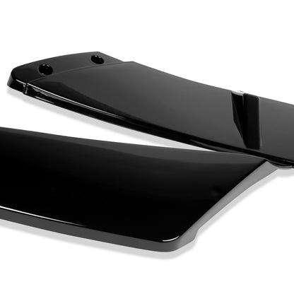 LIP FRONTAL 19-21 BMW G20, 330E, M340I, M340I XDRIVE, 330I - FITS MODELS WITH M-SPORT FRONT BUMPER - REQUIRES DRILLING BUMPER FOR INSTALLATION - 3PC - PAINTED GLOSS BLACK